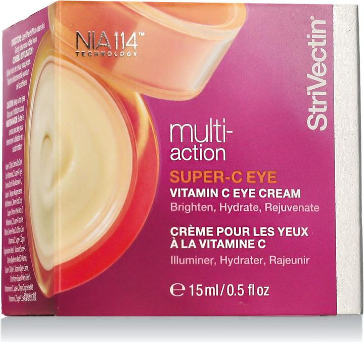 Produktbild StriVectin Super-C Eye Vitamin C Augencreme Aufhellend & Straffend (Augenpflege Crème, 15 ml, Tag)