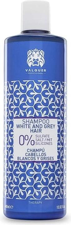 Valquer Shampoo for White and Gray Hair 400ml (400 ml, Flüssiges Shampoo)
