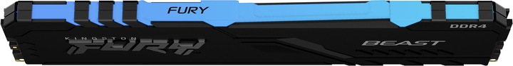 Actual product image Kingston FURY Beast RGB (2 x 16GB, 3200 MHz, DDR4-RAM, DIMM)