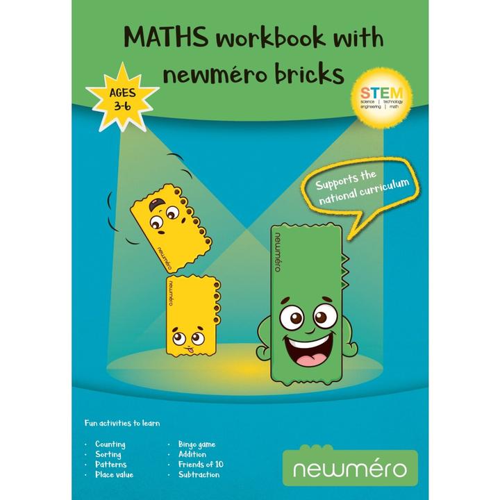 Image du produit Newmero Workbook for children 3 - 6 years old (Anglais)