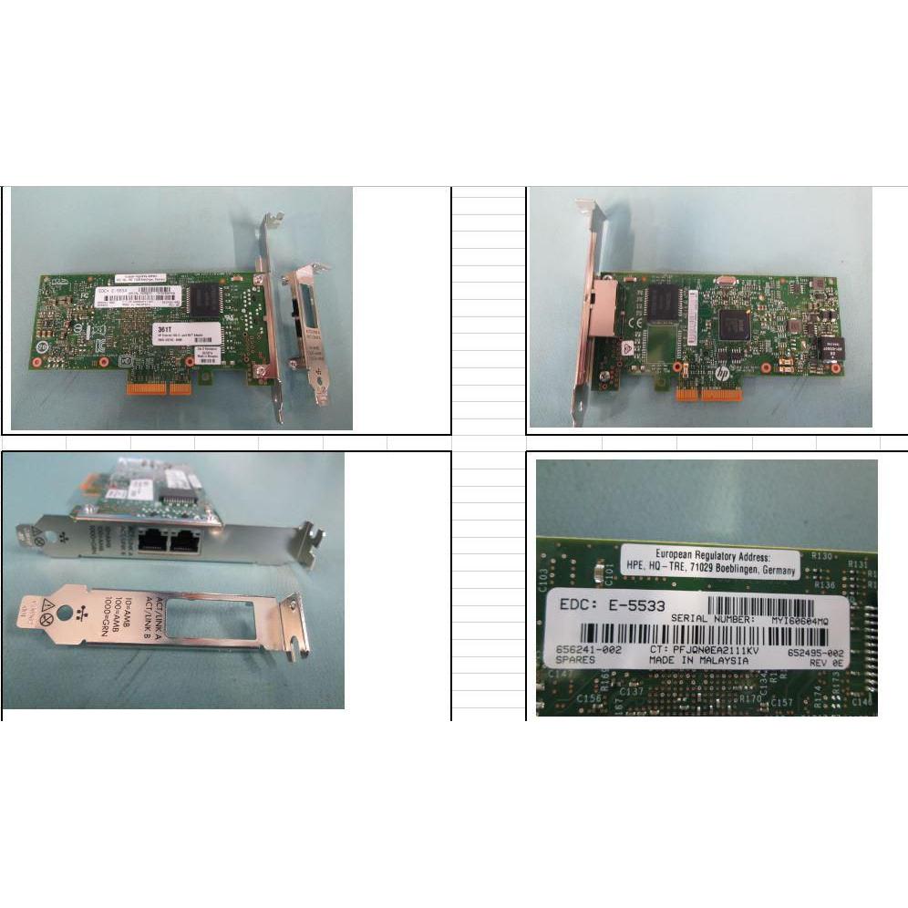 HPE BD ETHERNET 1GB 2P 361T, Drucker Zubehör