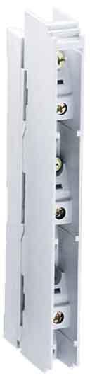 Wöhner Wohner 01601 PE/N support, 1-pole, individually mountable for 12 mm, 20 mm, 30 mm x 5 mm, 10 mm S