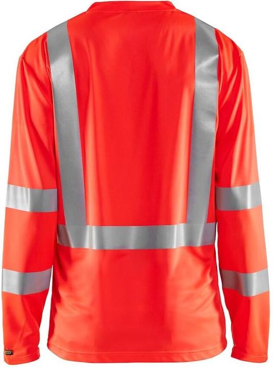 Produktbild Blakläder Langarmshirt mit hoher Sichtbarkeit V-Ausschnitt UV-Schutz Geruchshemmend (L)