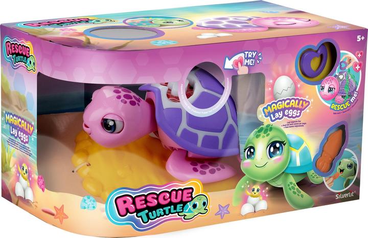Actual product image Silverlit Rescue turtle