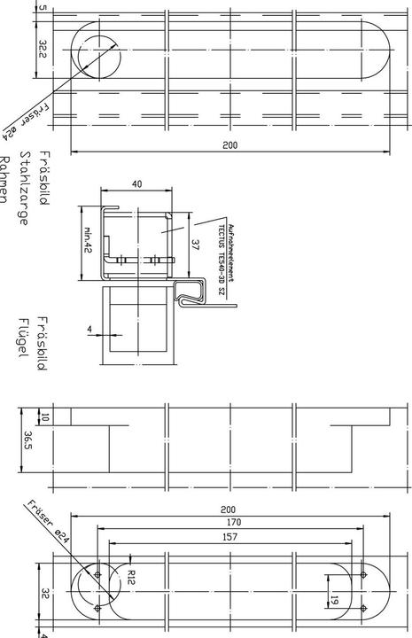 Actual product image Simonswerk Object tapes TECTUS TE 540 3D FR