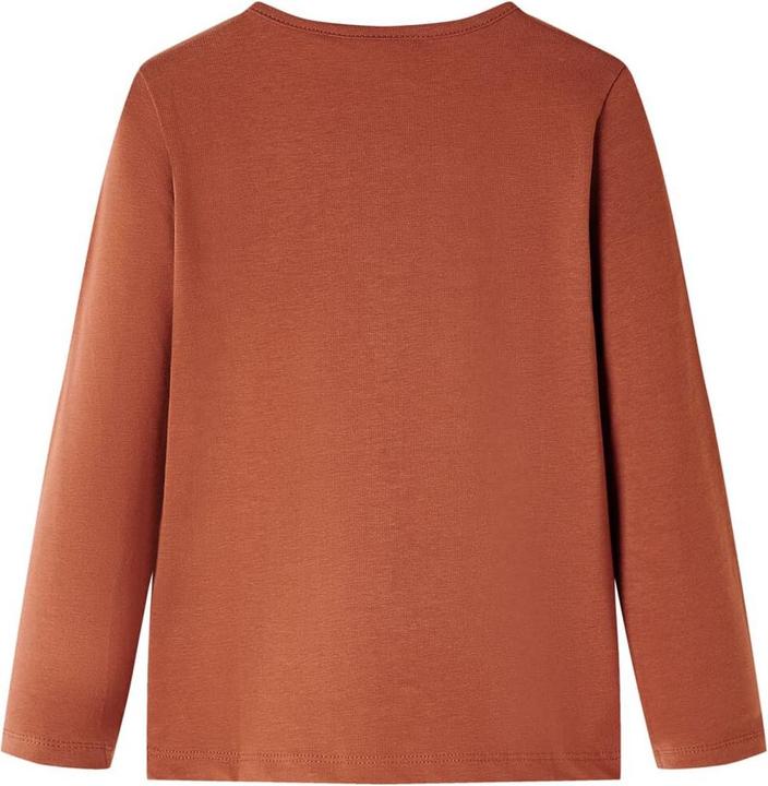Immagine prodotto vidaXL Camicia da bambino a maniche lunghe Cognac 104,Materiale: 95 % cotone. 5 (104)