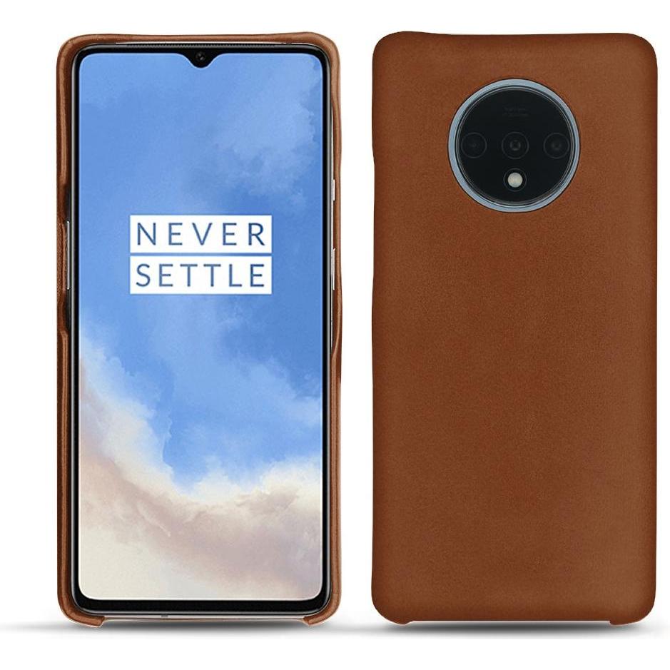 Noreve Lederschutzhülle (OnePlus 7T), Smartphone Hülle, Braun