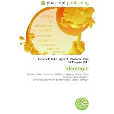 Idéologie, Sachbücher