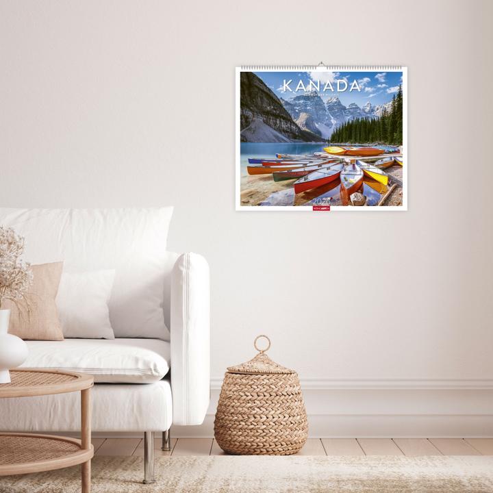 Produktbild Kanada Kalender 2026 - Der Ruf der Wildnis (55 x 46 cm)
