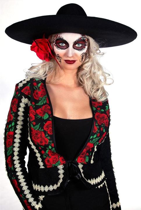 Immagine prodotto Wilbers Costume da Mariachi da donna, nero (38)