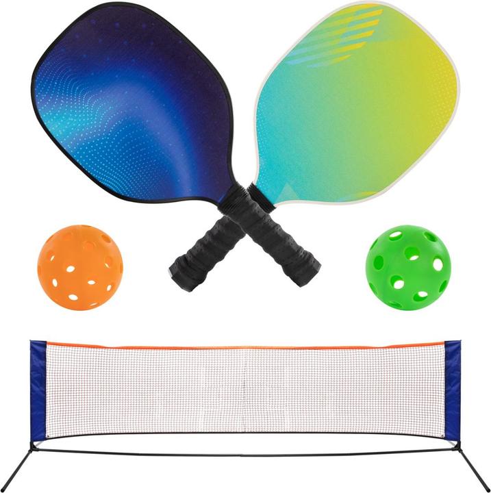 Immagine prodotto Idena Set pickleball rete 2x racchette/palle 5 pezzi