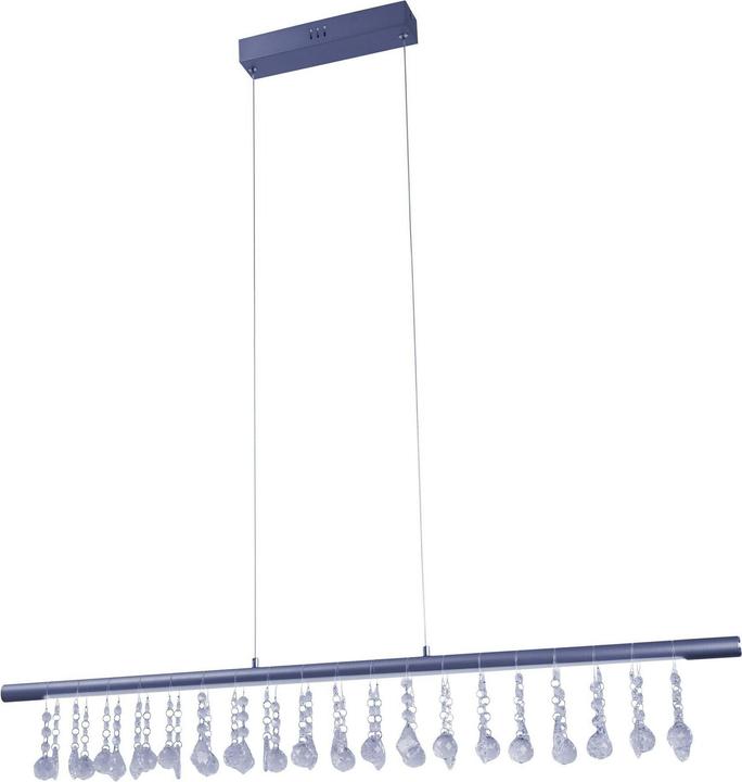 Produktbild Näve LED Pendelleuchte Nobilis l: ca. 100 cm - grau