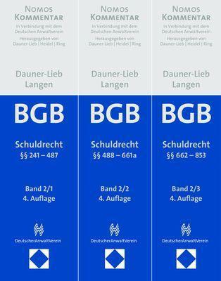 Immagine prodotto Bürgerliches Gesetzbuch 02: Schuldrecht (Tedesco, Werner Langen, Barbara Dauner-Lieb, Thomas Heidel, 2021)