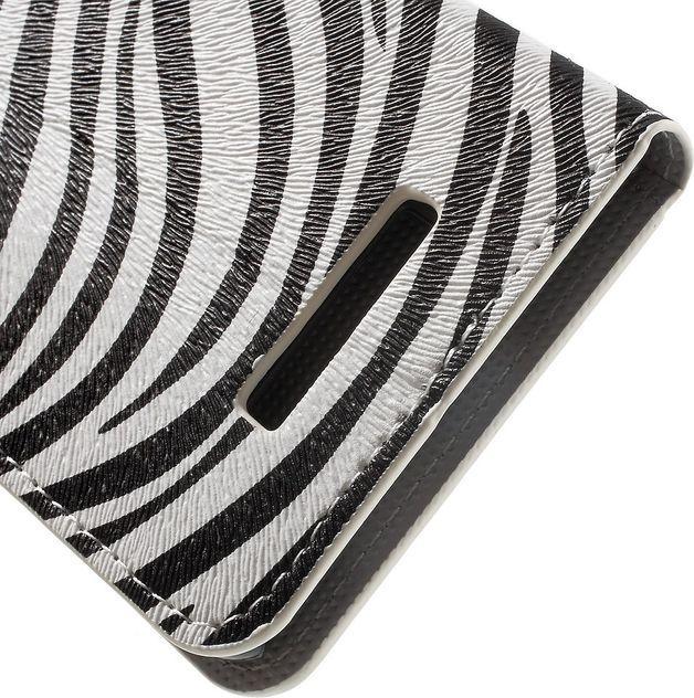 Produktbild MU Style Leder Case mit Zebramuster (Asus Zenfone 3 Max)