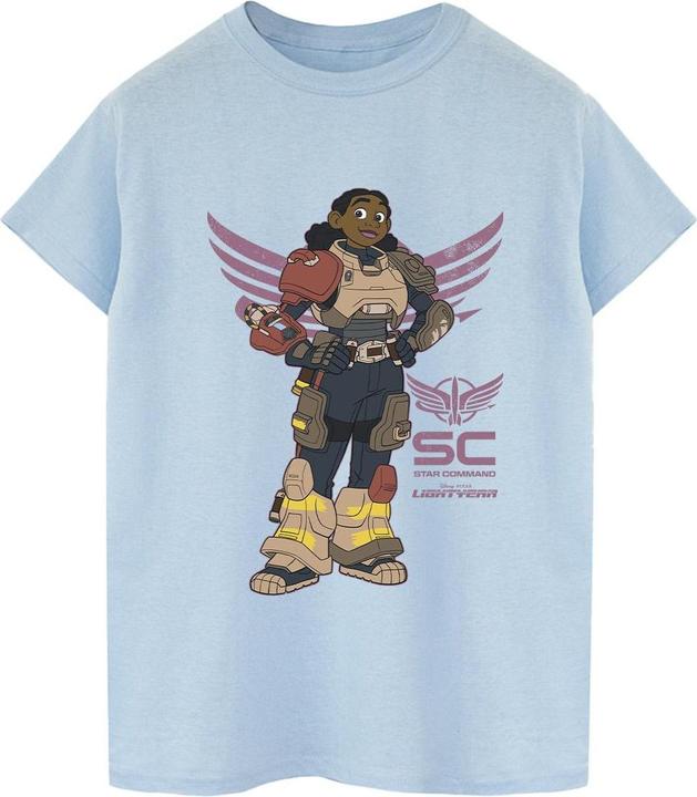 Actual product image Disney Mens Lightyear Izzy Star Command T-Shirt (XL)