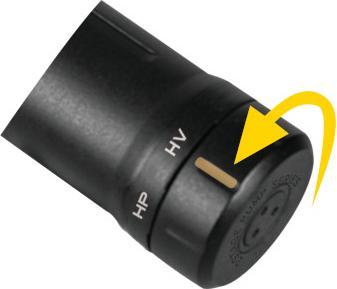 Actual product image Topeak Roadie 2Stage, mini pump, with 2-stage pressure adjustment