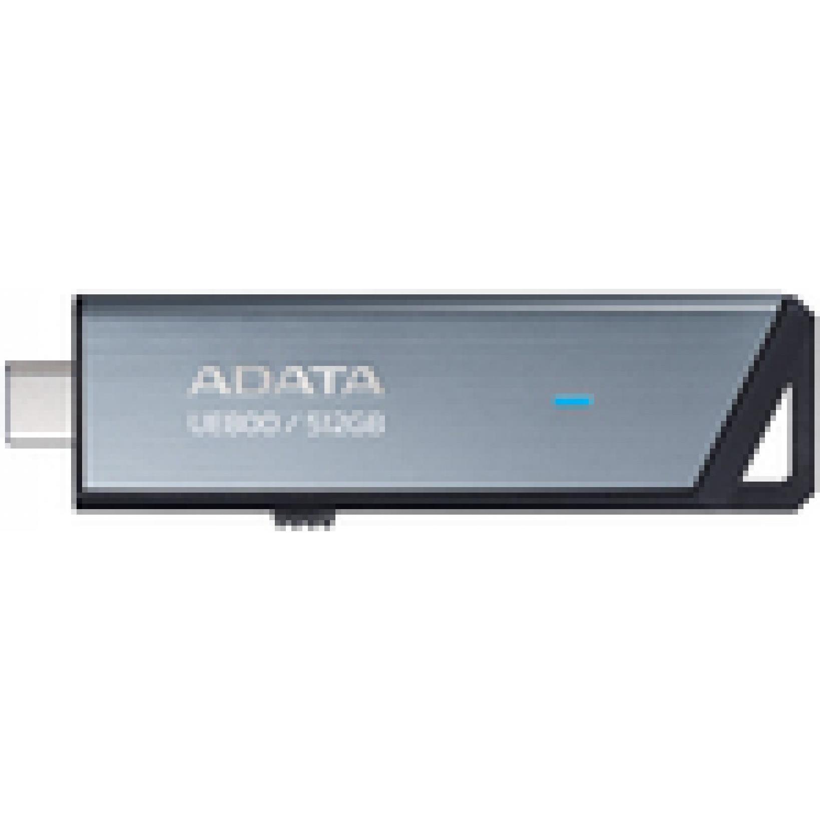 Adata UE800 USB Flash Drive (512 GB, USB-C, USB 3.2 Gen 2), USB Stick, Silber