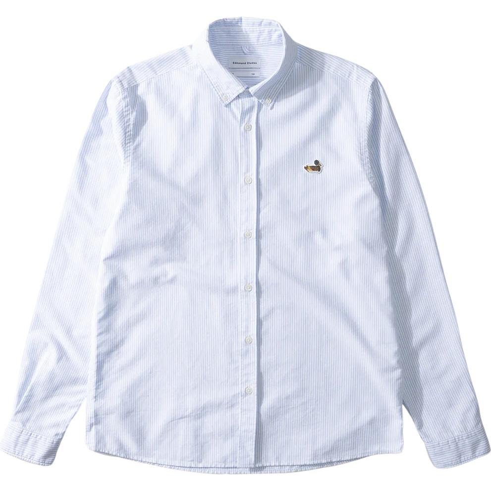 Edmmond Studios, Herren, Hemd, BD Duck Edition, Blau, (S)