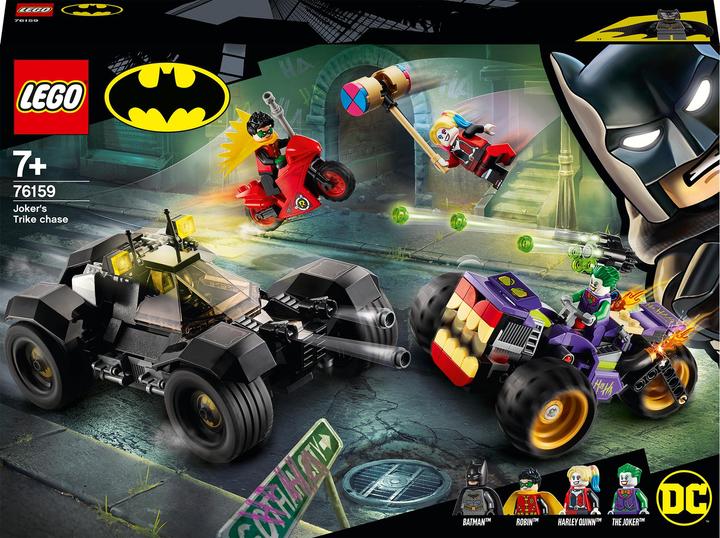 Actual product image LEGO Jokers Trike Chase (76159, LEGO DC)
