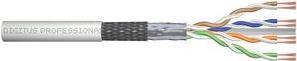 Produktbild Digitus CAT 6 SF-UTP Roh-Patchkabel Lange 100 m Box AWG 26/7 LSZH Simplex Farbe Grau (SF/UTP, CAT6, 100 m)