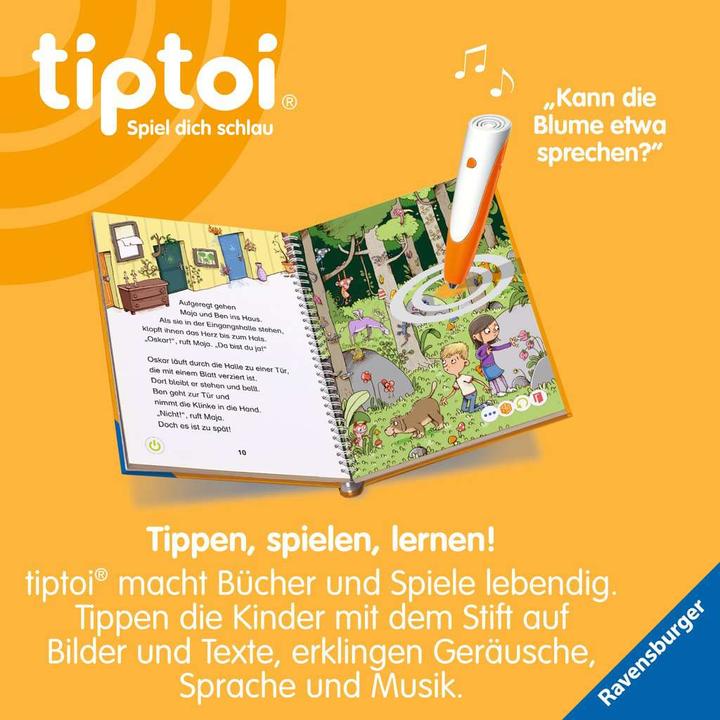 Actual product image tiptoi Lese-Lausch-Abenteuer Zauberwald (German, Annette new farmer, Nikolai Renger, 2023)