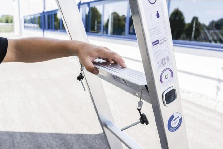 Actual product image Munk MaxxStep stair module, for rung ladders, width 356 mm. (Scaffolding, 35.60 cm)