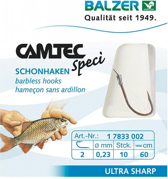 Balzer Camtec Speci Schonhaken ohne Widerhaken