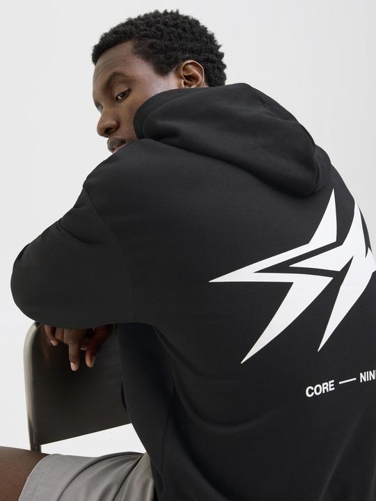 Produktbild Jack & Jones Rückenprint Kapuzenpullover Kapuzenpullover (L)