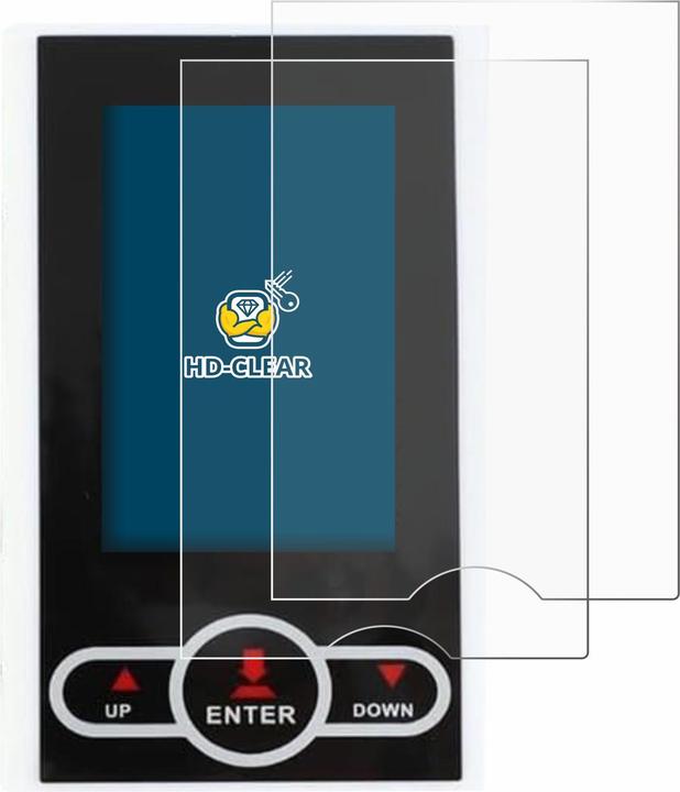 Produktbild BROTECT Schutzfolie für QuivyLivy Speedometer Displayschutz Displayschutzfolie Folie Klar Transparent