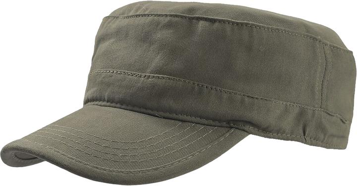 Produktbild Atlantis Tank gebürstete Baumwolle Military Kappe (2 StückPackung) (One Size)