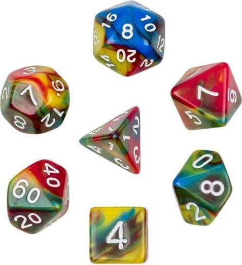 Immagine prodotto Philos Würfel - oblivion - bunt - 7er Beutel