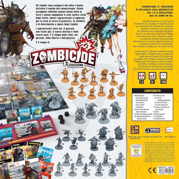 Produktbild Asmodée Zombicide (Italienisch, 1 - 6 Spieler)