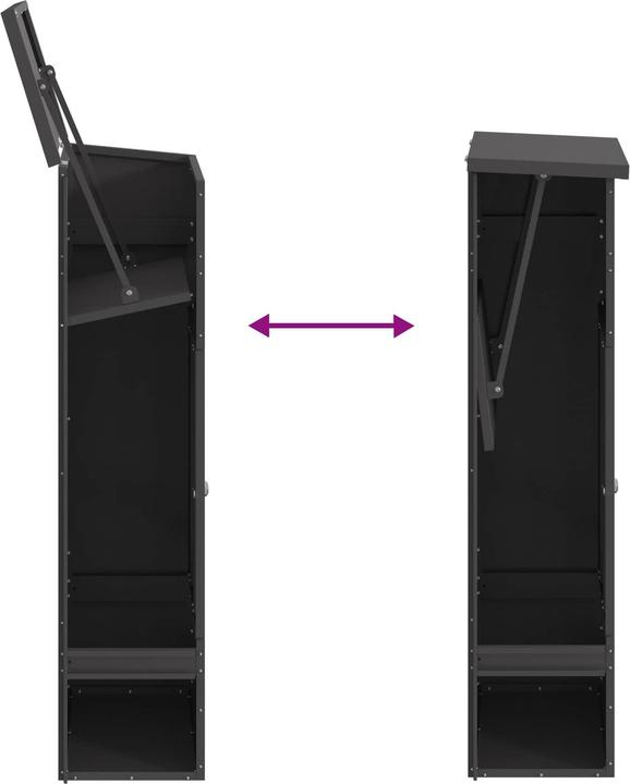 Actual product image vidaXL Paketbox