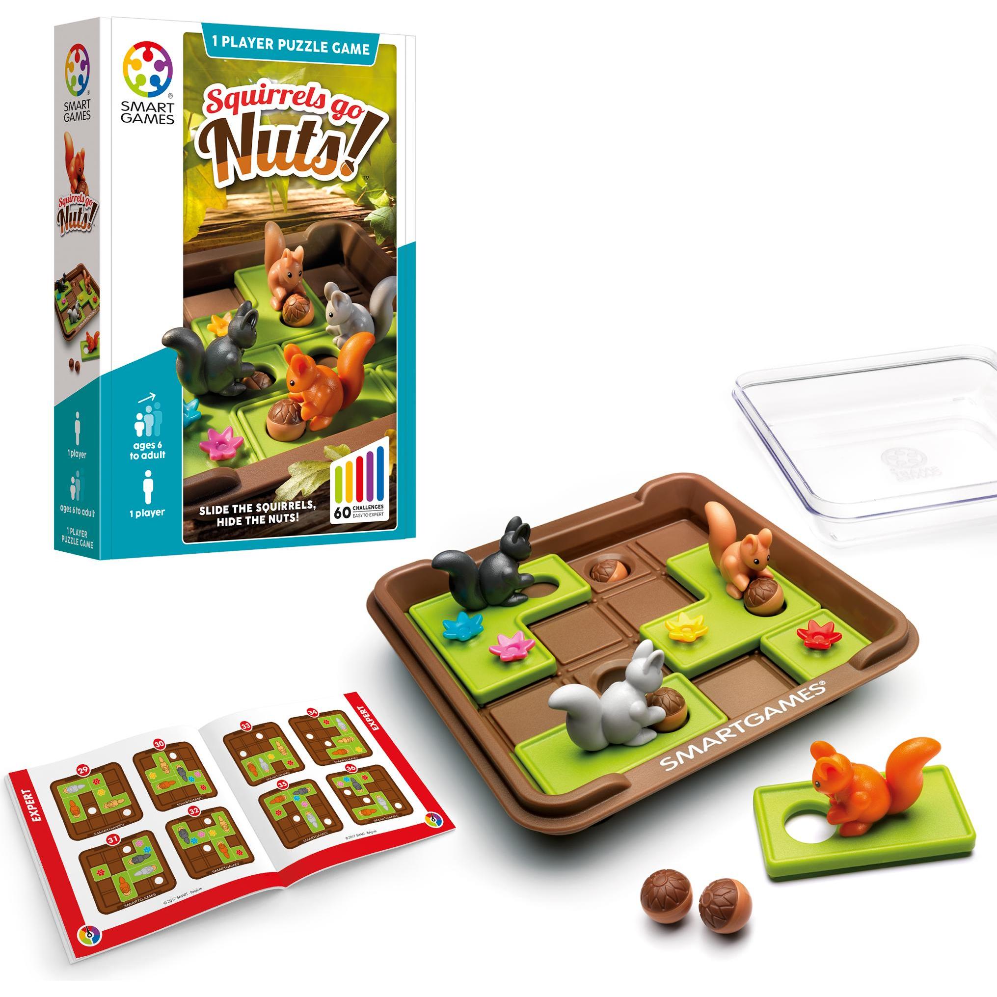 Thumbnail - Smart Games Squirrels Go Nuts (Deutsch, Französisch, Italienisch, Englisch)