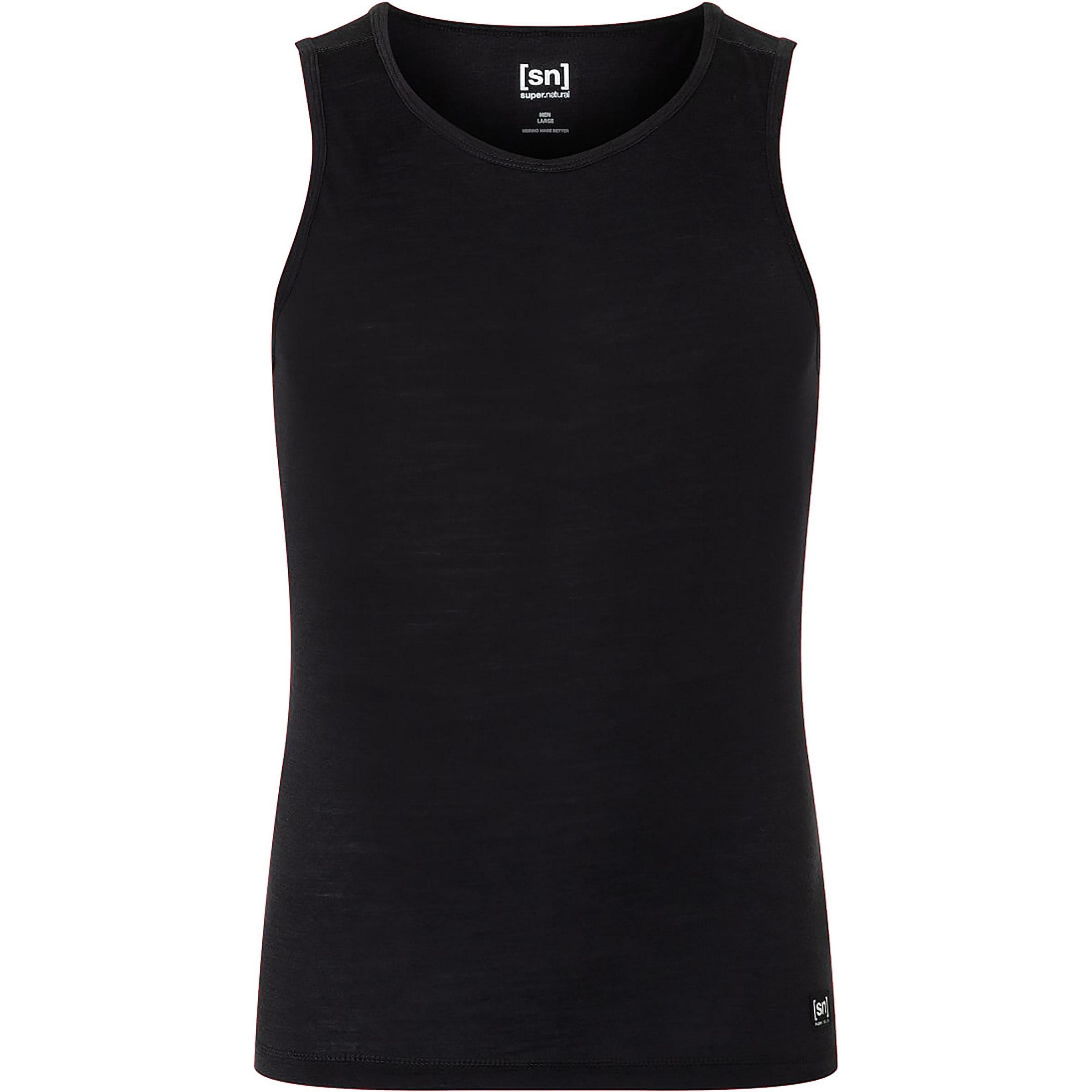 Super Natural, Herren, Funktionsshirt, Sierra140 (XL), Schwarz, XL