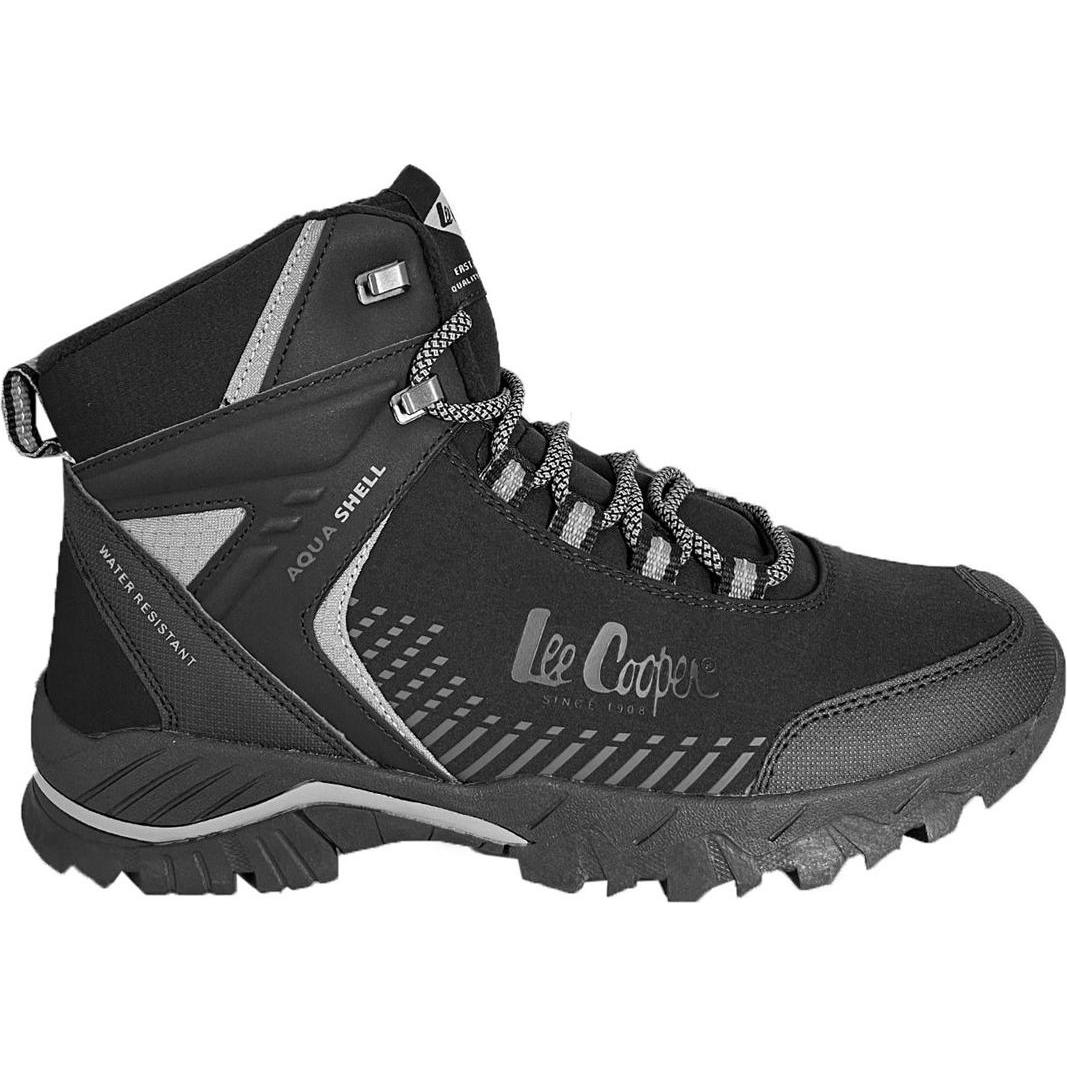 Lee Cooper, Herren, Sneaker, Herren Laufschuh Schwarz LCJ-22-01-1399M, Schwarz, (44)