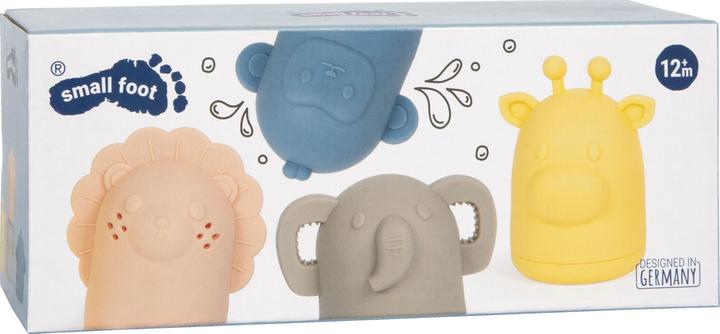 Actual product image small foot Silicone Bath Toys Set