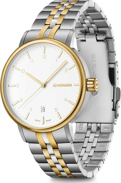 Immagine prodotto Wenger Classico urbano (Orologio da polso analogico, Fatto in Svizzera, 40 mm)