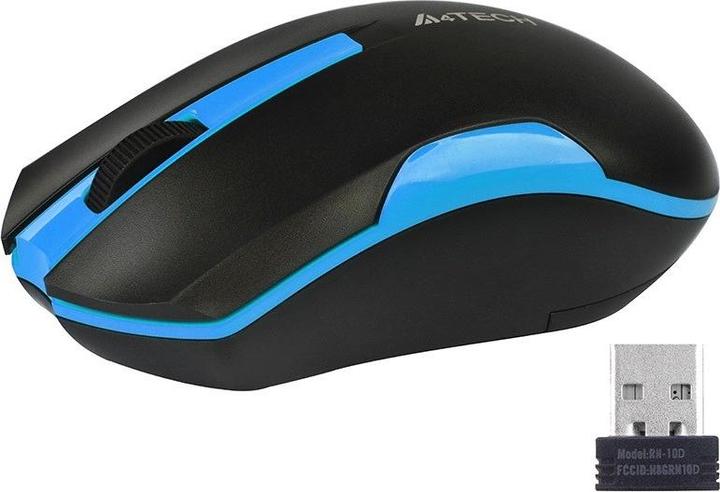 Produktbild A4Tech A4 TECH V-TRACK G3-200N-1 A4TMYS46037 Maus (optisch, 1000 DPI, schwarze Farbe) (Kabelgebunden)