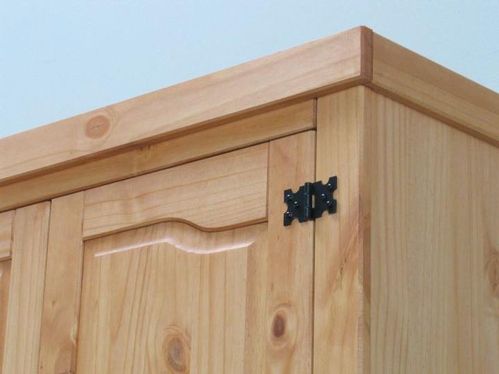 Produktbild Ebuy24 Kleiderschrank New Mexico (196 x 194 x 58 cm)
