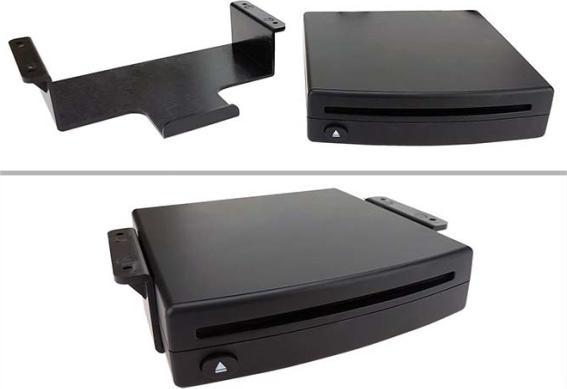 Actual product image Connects2 Plug and Play USB CD Player for Mechless Stereos