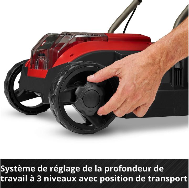 Immagine prodotto Einhell GC-SC 18/28 DS Li-Solo Rasenlüfter Arbeitsbreite 28 cm