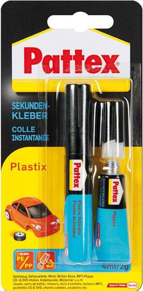 Productafbeelding Pattex Plastic (2 g, 4 ml)