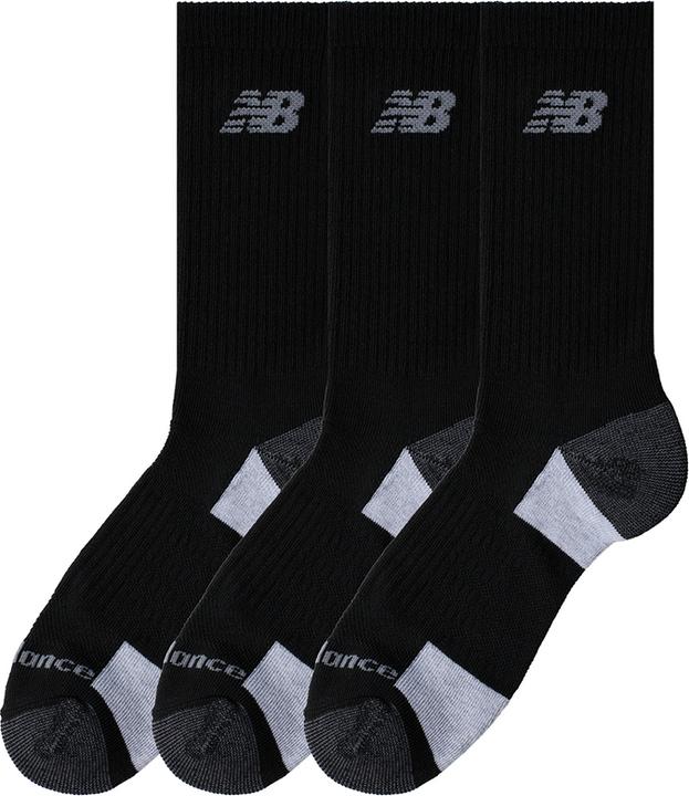 Actual product image New Balance Performance Cushioned Crew 3 Pack (S)