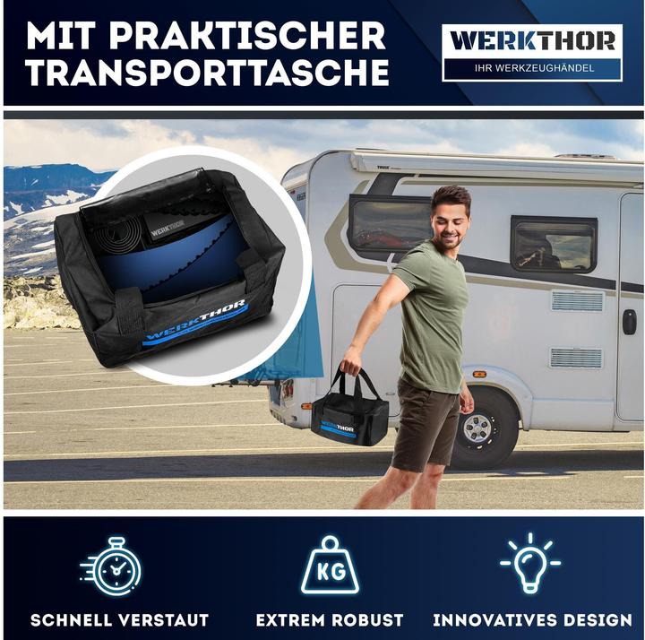 Image du produit Werkthor Innovative Auffahrkeile mit Unterlegmatte