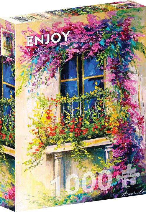 Image du produit Enjoy Puzzle ENJOY-1772 - Blooming Balcony, puzzle, 1000 pièces (1000 pièces)