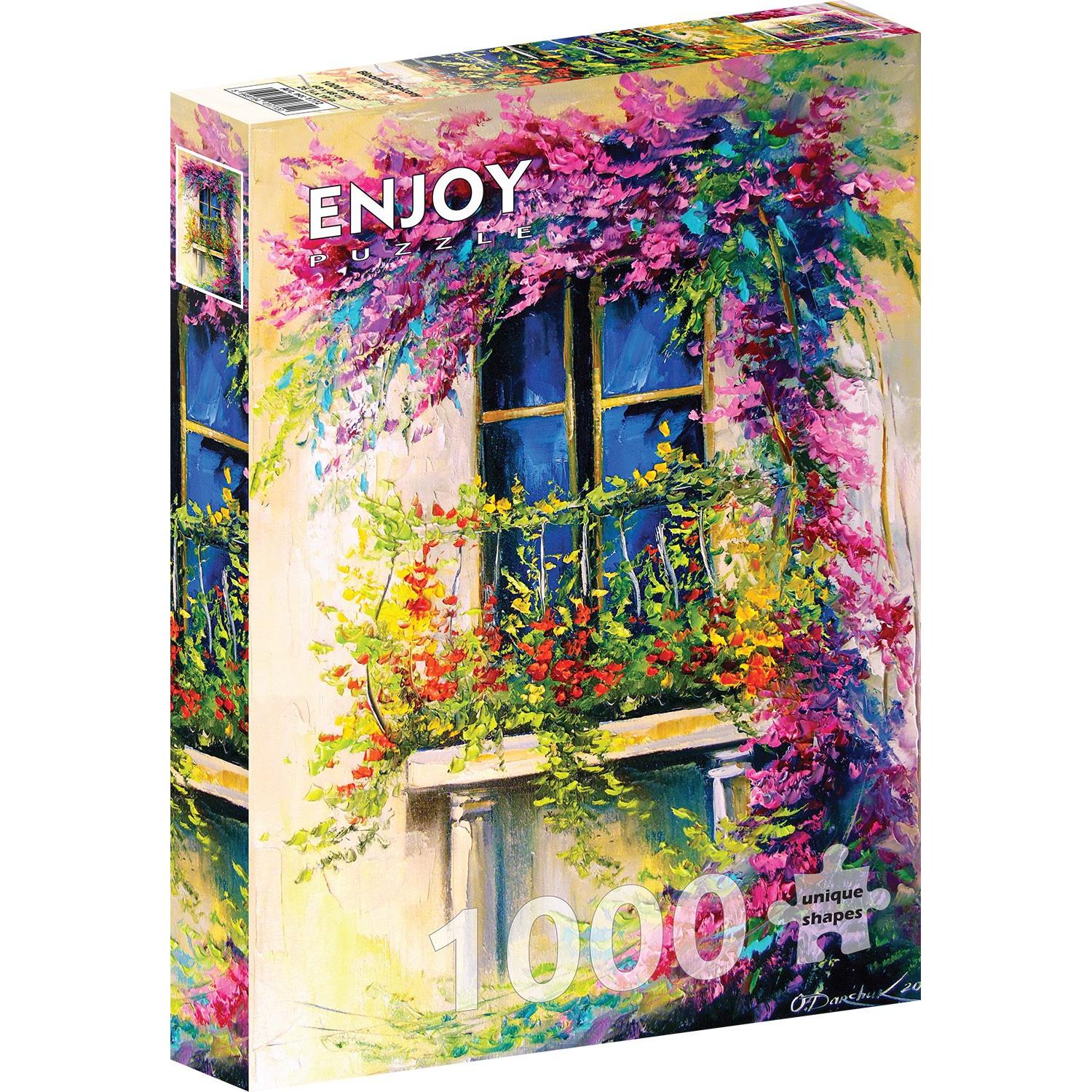 Enjoy Puzzle ENJOY-1772 - Blooming Balcony, Puzzle, 1000 Teile (1000 Teile)