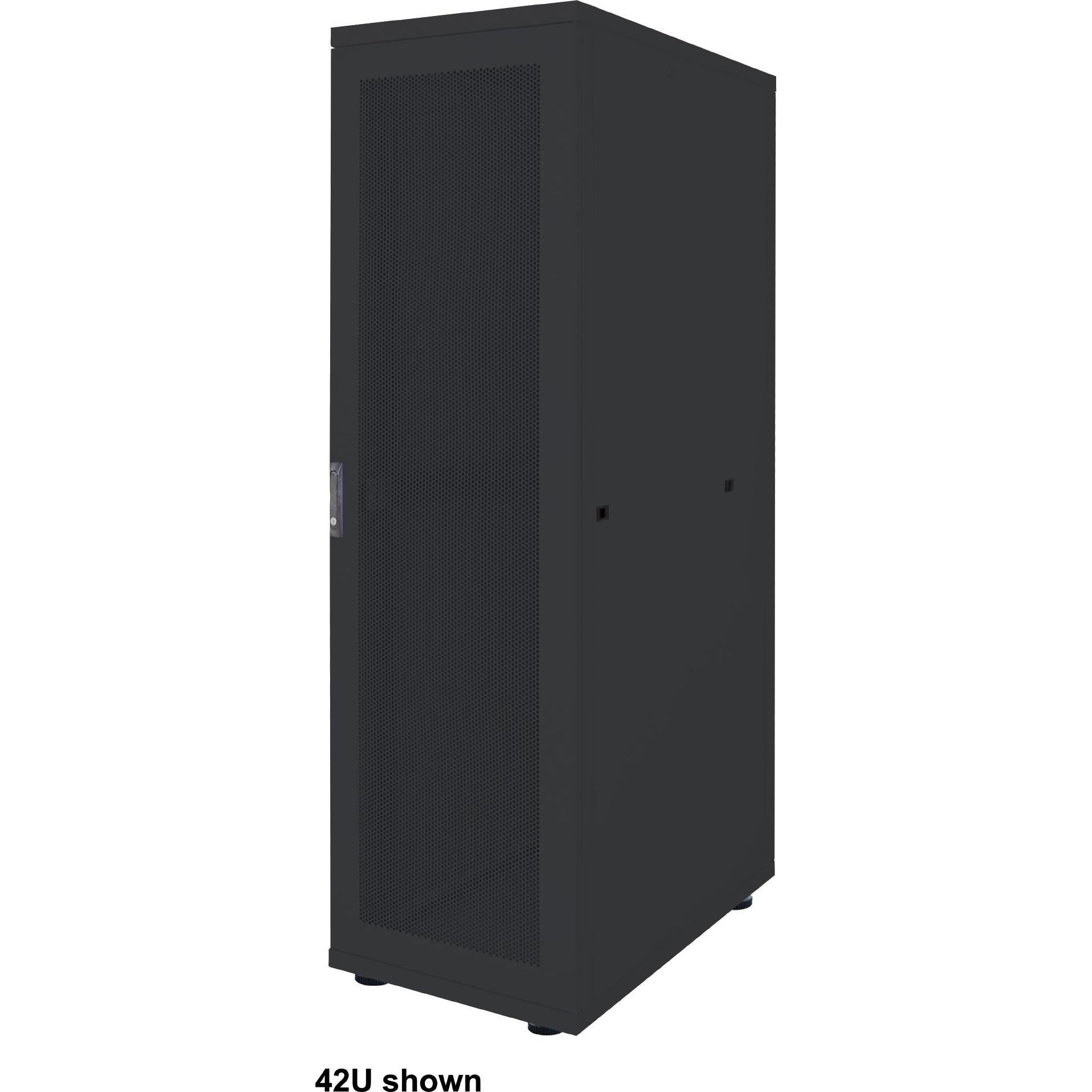 Intellinet 19" Serverschrank, Basic Line (10.87 HE, 19 Zoll Rack), Serverschrank, Schwarz