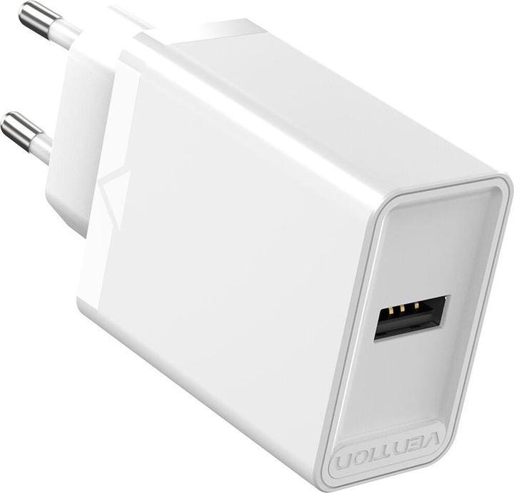 Actual product image Vention Wall charger EU USB-A FAAW0-EU 12W, 2.4A, (white) (12 W)