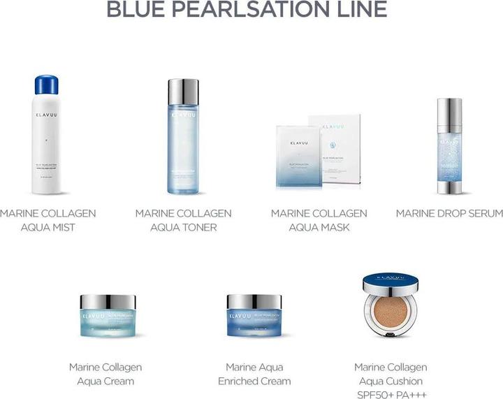 Actual product image Klavuu Blue Pearlsation High Coverage Marine Collagen Aqua Cushion #2
